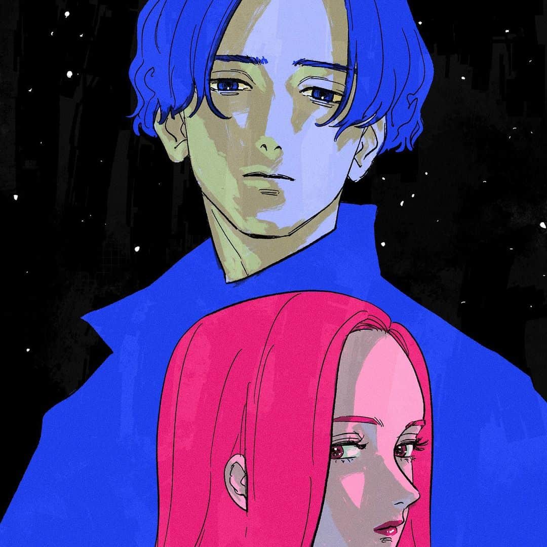 ねこぜもんのインスタグラム：「内宇宙  #Illustrator #illustration #digitalart #digitalillustration  #illustratorsoninstagram  #イラスト #イラストグラム #イラストレーター  #絵」