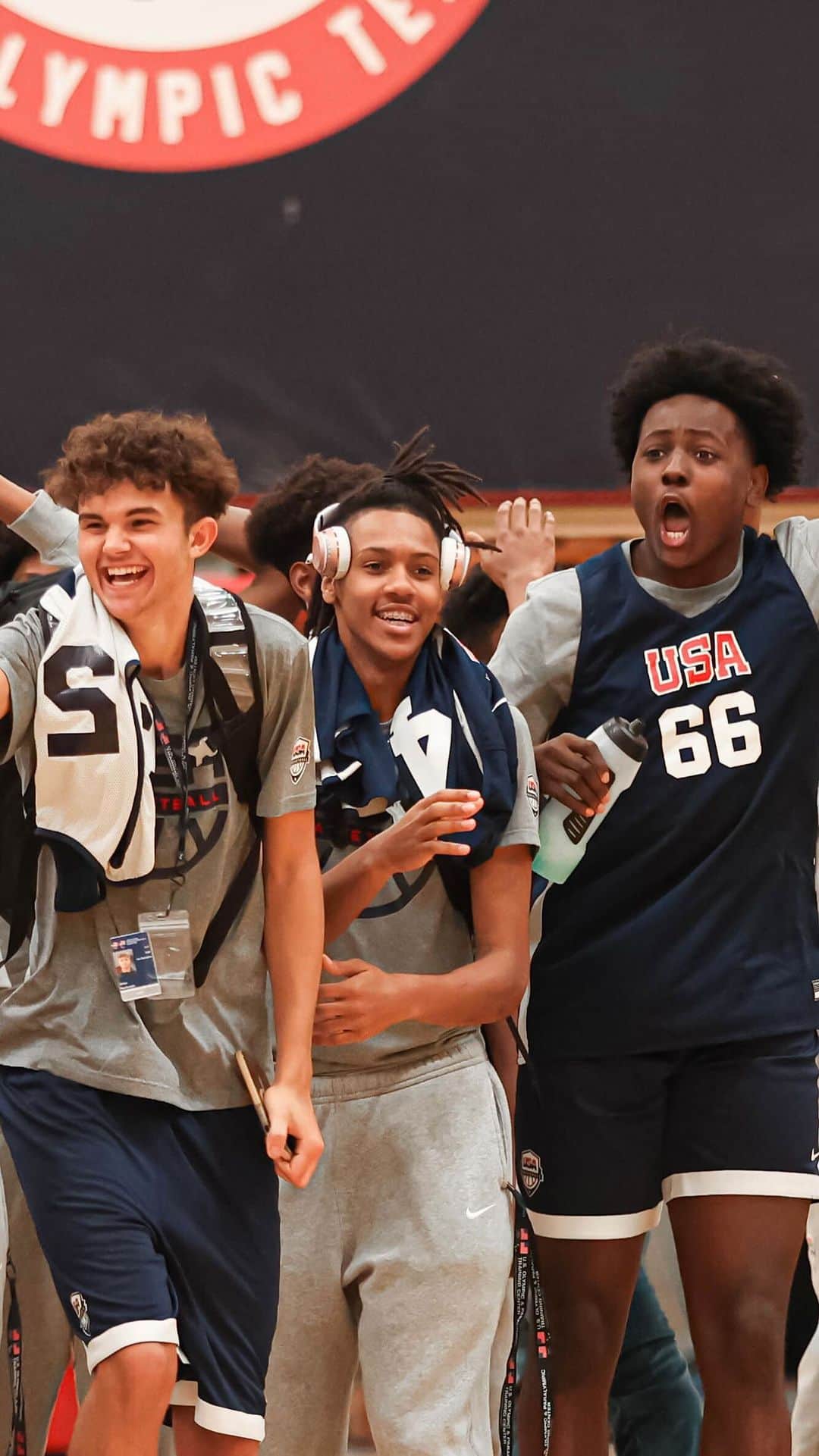 USA Basketballのインスタグラム：「🇺🇸 October Minicamp weekend stays undefeated‼️  What a way to end the year for the USA Men’s Jr. National Team program with four days of workouts in Colorado Springs!」