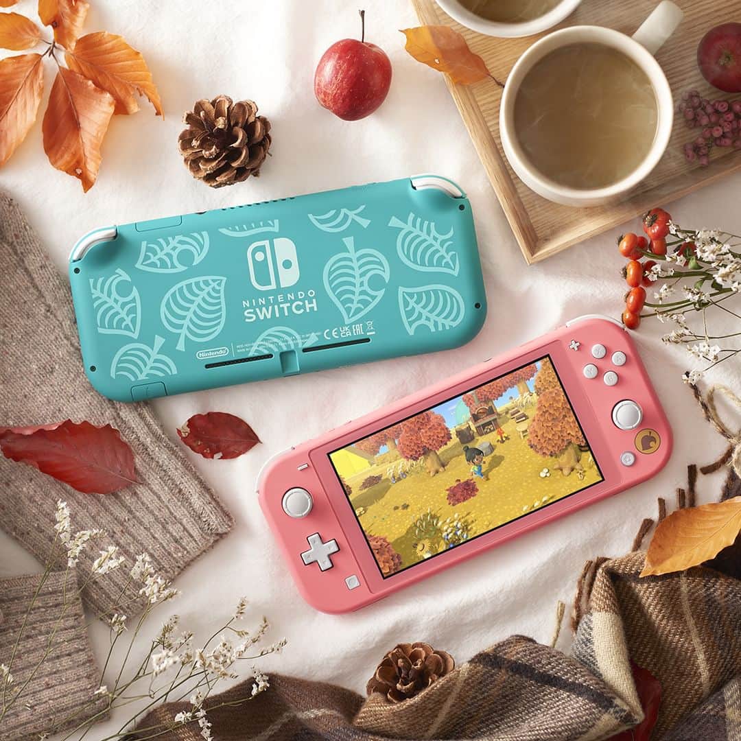 任天堂さんのインスタグラム写真 - (任天堂Instagram)「「Nintendo Switch Lite あつまれ どうぶつの森セット ～しずえアロハ柄～／～まめきち＆つぶきちアロハ柄～」 11月3日（金・祝）発売。  #NintendoSwitchLite #NintendoSwitch #Lite #あつまれどうぶつの森 #どうぶつの森 #しずえ #まめきち #つぶきち #AnimalCrossing #Isabelle #Timmy #Tommy #Nintendo #任天堂」10月12日 10時29分 - nintendo_jp