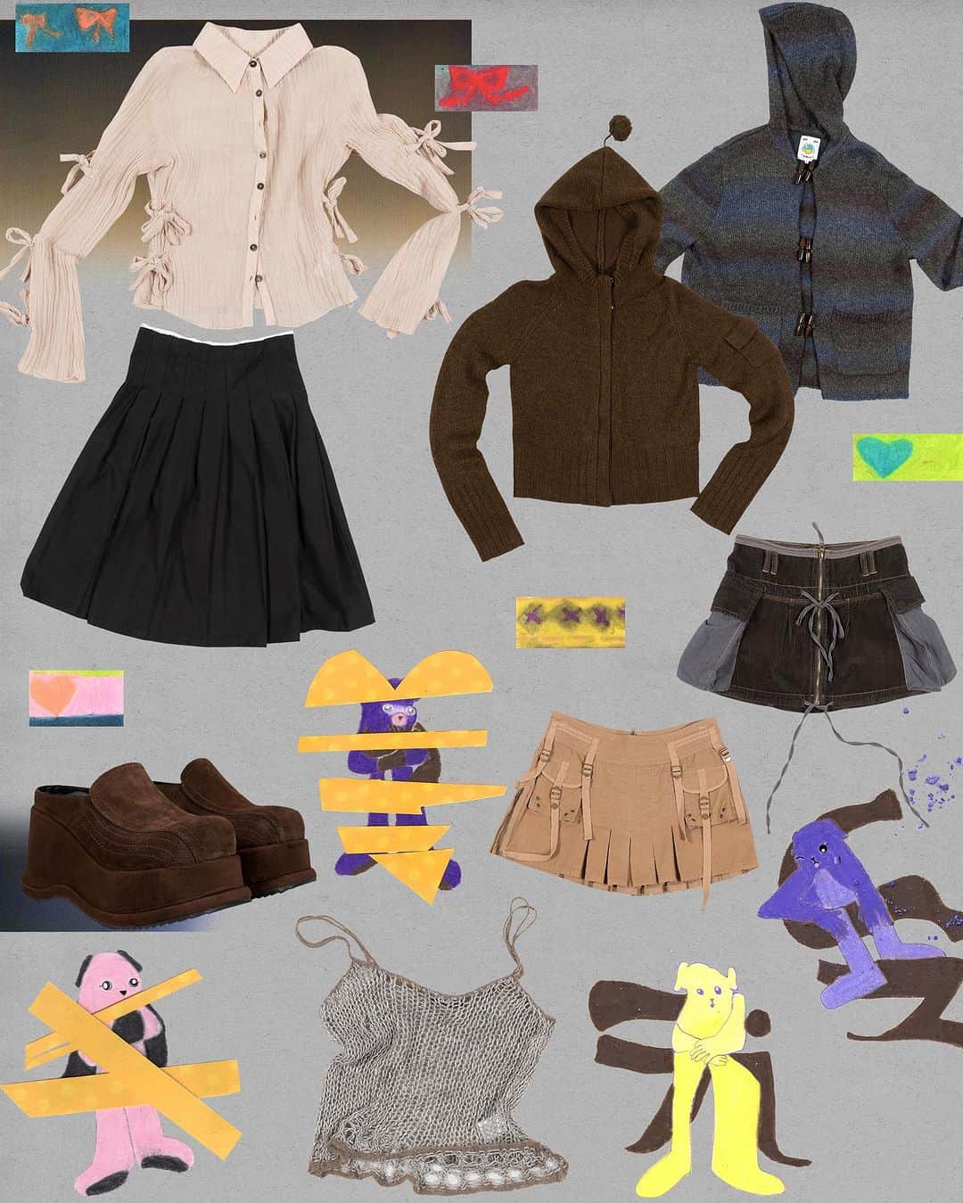 UNIFのインスタグラム：「Layerable fall options ~ by @uou___cute」