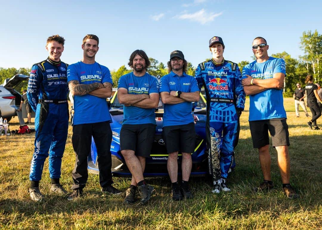 Subaru of Americaさんのインスタグラム写真 - (Subaru of AmericaInstagram)「@subarumotorsportsusa take on the challenging Lake Superior Performance Rally. The 2023 ARA champions, @brandonsemenuk and @keatonwilliams_, tough it out in the new #SubaruWRX to close out the season.   Up next, we are joined by the legendary @travispastrana for an epic 2024 ARA season ahead.」10月12日 2時20分 - subaru_usa