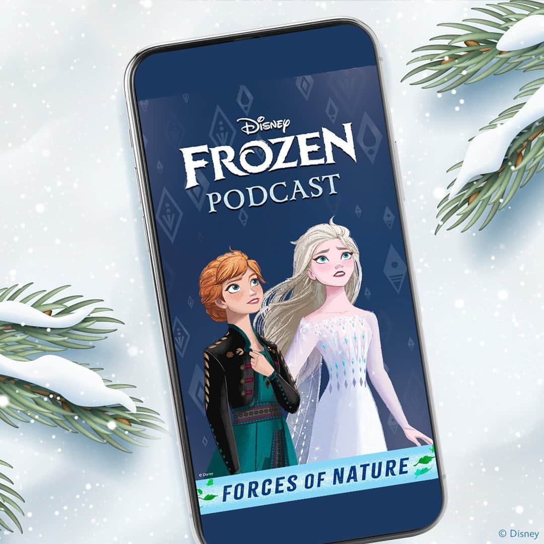 ウォルト・ディズニー・アニメーション・スタジオズさんのインスタグラム写真 - (ウォルト・ディズニー・アニメーション・スタジオズInstagram)「Join Anna and Elsa in the all-new Disney Frozen Podcast: Forces of Nature, featuring brand new storytelling from the world of Frozen.  Listen now wherever you get your podcasts.  #frozenpodcast #disneyfrozen #disneybooks #disneyfrozen10」10月12日 2時45分 - disneyanimation