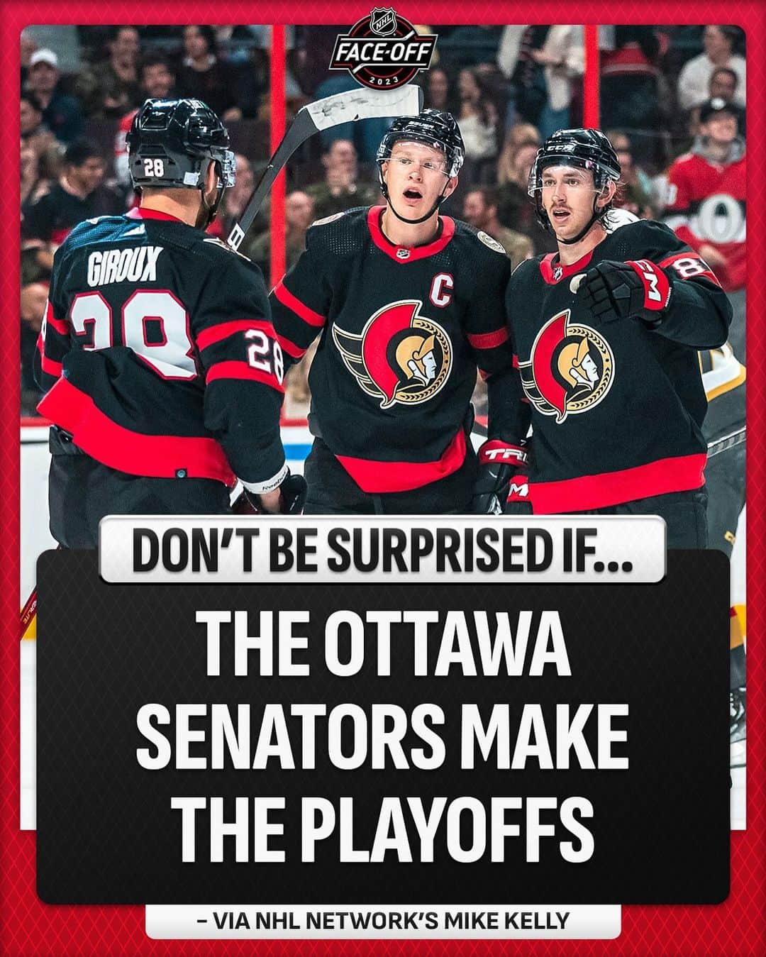 NHLさんのインスタグラム写真 - (NHLInstagram)「Is this the year for the Sens? ⚫🔴  📺: Catch the @senators in action TONIGHT at 7p ET on SN1! #NHLFaceOff   (via @nhlnetwork)」10月12日 2時48分 - nhl