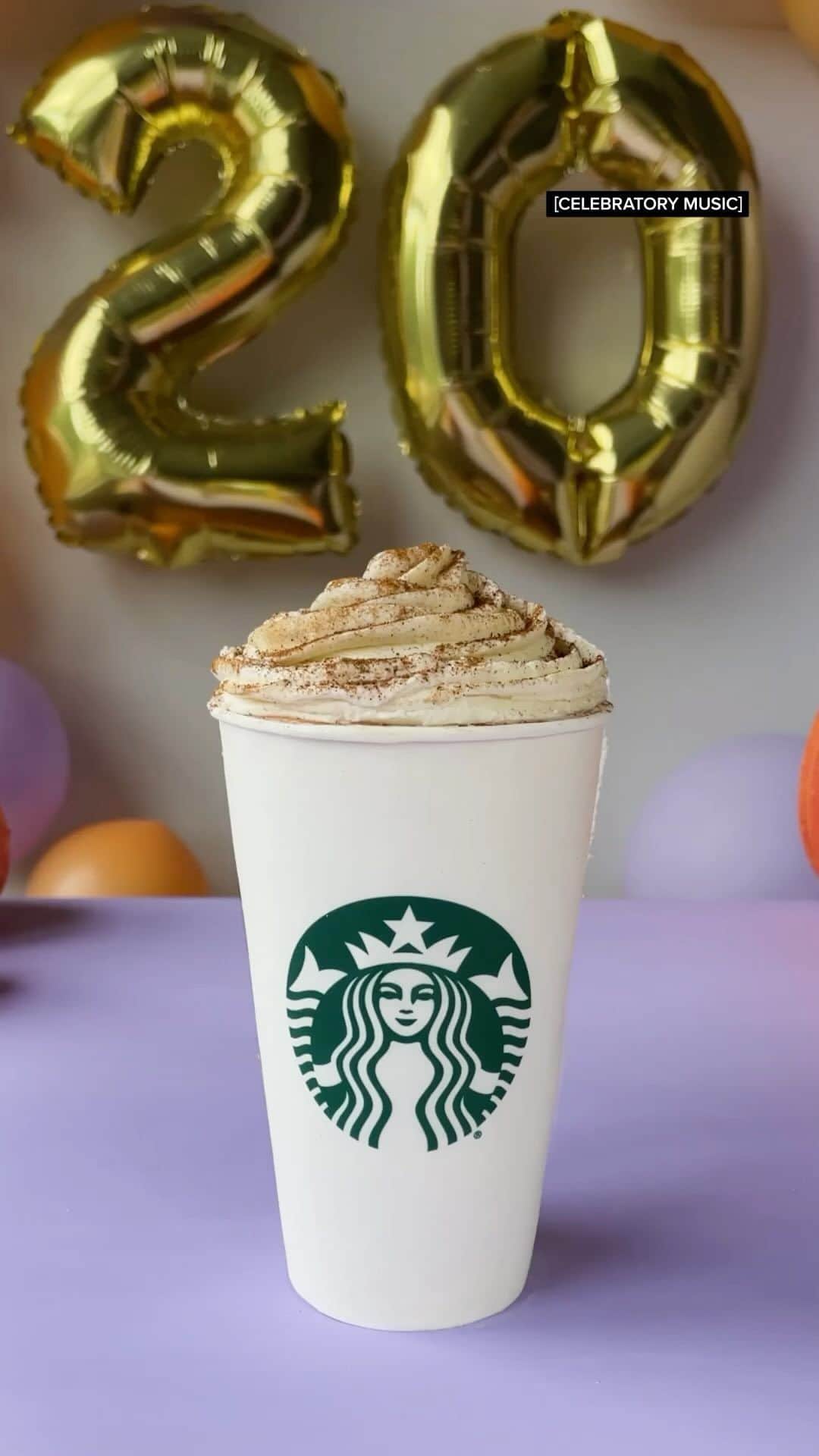 Starbucksのインスタグラム：「Cheers to all 20 falls we’ve had with PSL. 🧡 What’s your favorite PSL tradition? #PSL #Starbucks」