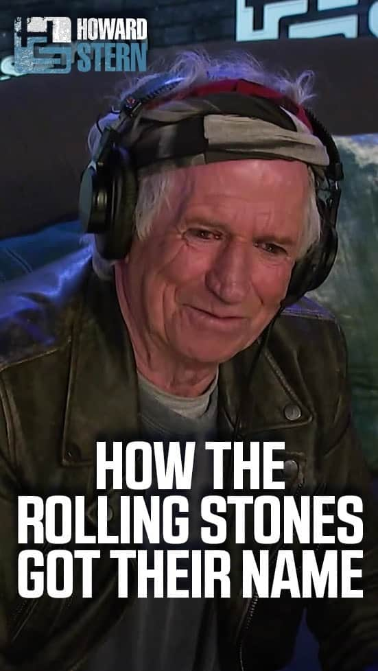 The Rolling Stonesのインスタグラム：「@officialkeef tells Howard about the split-second decision that gave @therollingstones their name and how they paid tribute to its inspiration on their new album “Hackney Diamonds.”」