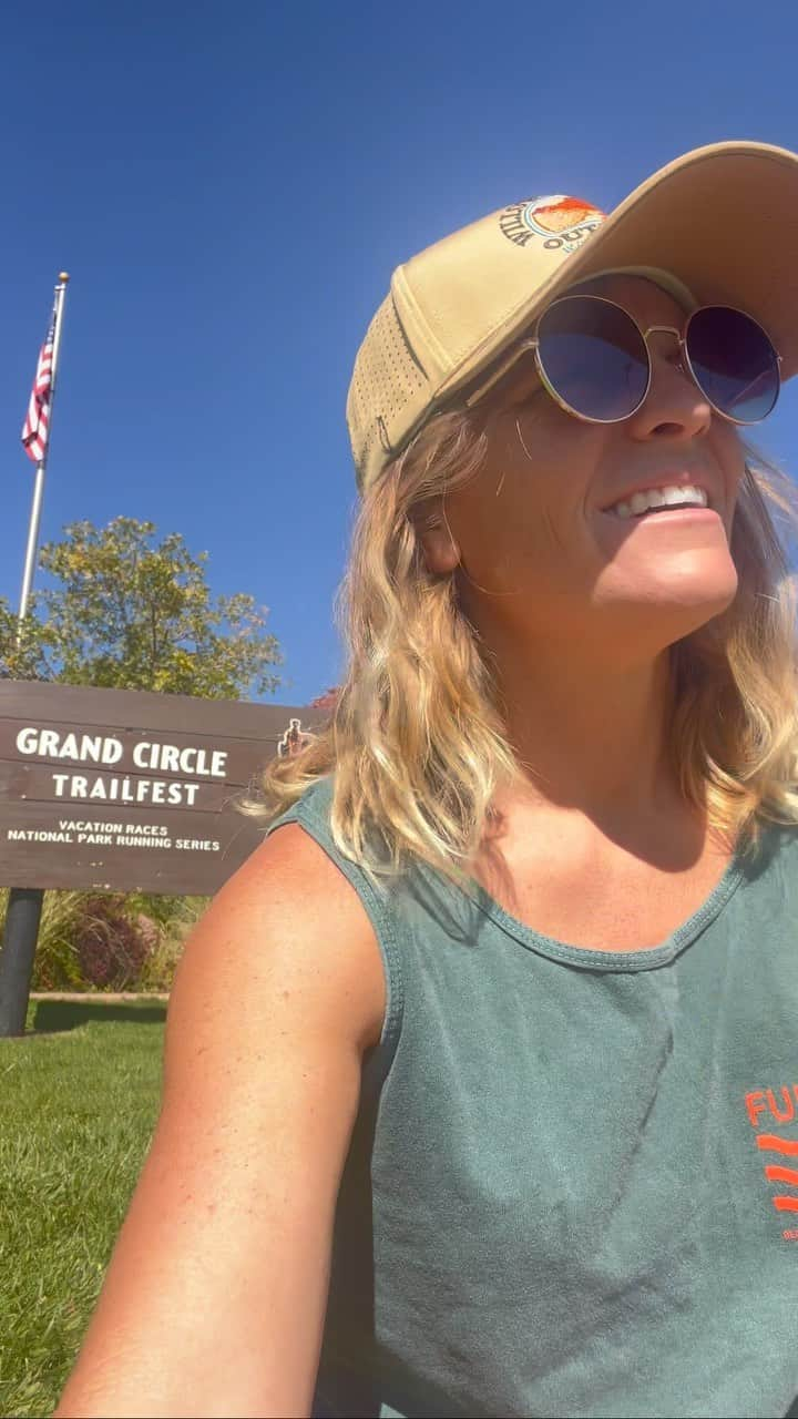 モーガン・キングのインスタグラム：「I forgot. Trailfest 🏃‍♀️ Recap  Thank you @the.wander.project for creating a company that donates to nonprofits. This year my nonprofit was @homelessgardenproject .  Thank you to all who donated!  What’s next?  #trailrunning #nationalparks #vacationraces  #fitspo」