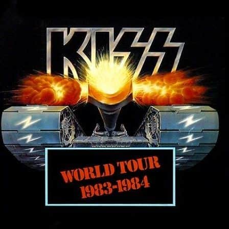 KISSのインスタグラム：「40 Years Ago Today! #KISSTORY - October 11, 1983 - We opened the Lick It Up Tour in Lisbon, Portugal. This was our first-ever KISS show without makeup.  Where did you catch the Lick It Up Tour?」