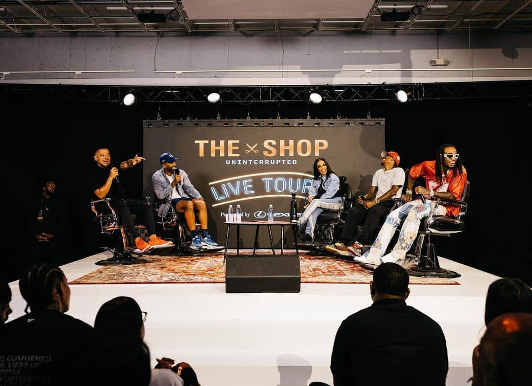 ルイス・ウィリアムスさんのインスタグラム写真 - (ルイス・ウィリアムスInstagram)「Met up with the @uninterrupted crew to talk all things hoops, music, culture, and life on The Shop live tour in ATL with @LexusUSA.」10月12日 6時38分 - louwillville