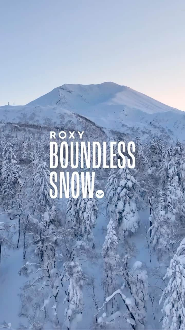 ROXY JAPANのインスタグラム：「Welcome to Asahidake, Japan.  This powder paradise is one of the best backcountry ski touring locations on the planet, so we sent @reimikusunoki & @kareniwadare to the playground of the gods to test our new Boundless Snow Collection.  From steaming fumaroles, snack breaks with dramatic scenery and carving through unmarked territory, Reimi & Karen have us more excited than ever for Winter to arrive.  Explore the Boundless Snow Collection at roxy.com」