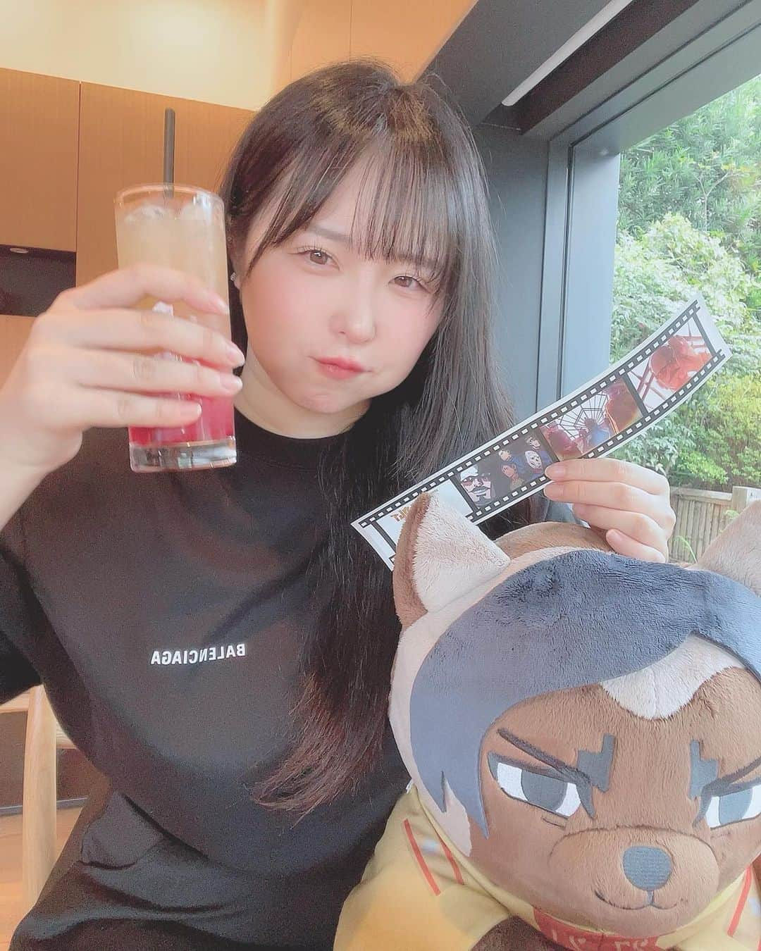 上田ミルキィさんのインスタグラム写真 - (上田ミルキィInstagram)「仙巌園でフレップジュース飲んだﾅﾘﾖ~🍹𓈒𓂂𓏸」10月12日 7時04分 - milky.ueda1023