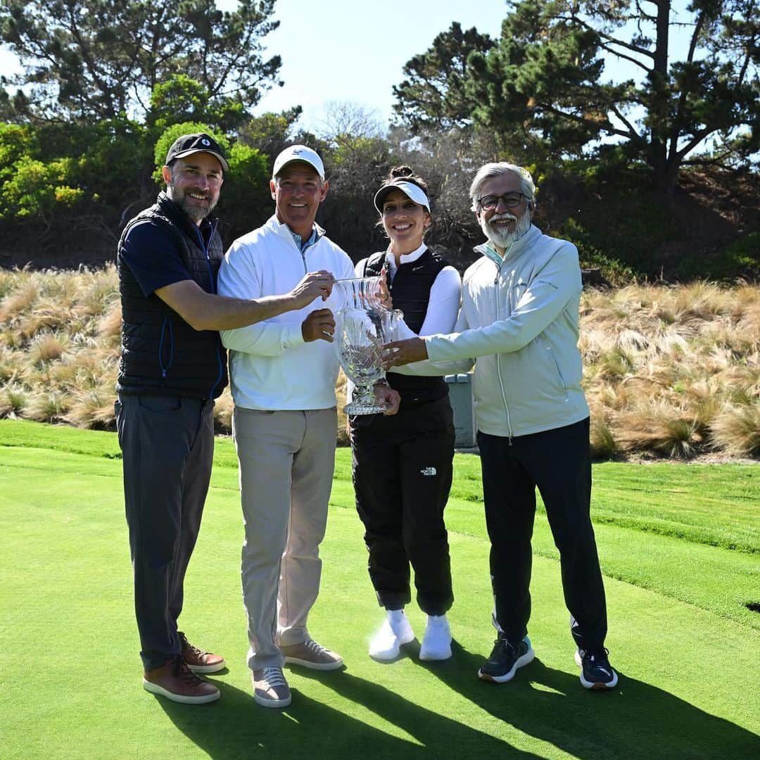 タイガー・ウッズのインスタグラム：「Thank you to @uslicommunity and our guests who helped support this year's #TWInvitational benefiting @tgrfound including @max.homa and @blockiegolf. Congrats to the winners!」