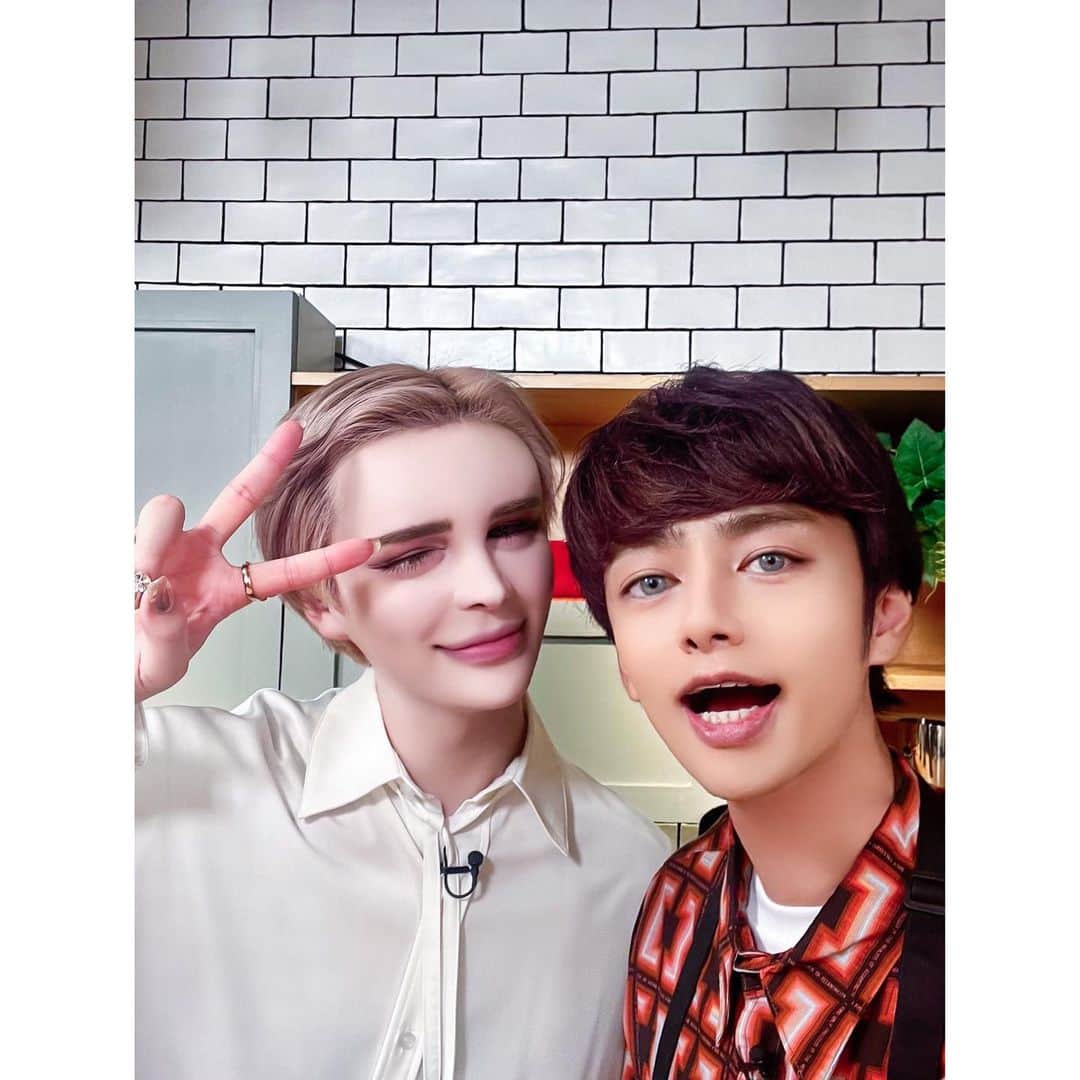 Matt（マット）のインスタグラム：「・ Natty❤︎❤︎❤︎らぶなの💗 マットファミリーへようこそ👬🏼🎀✨ 番組はまた告知しますね✨」