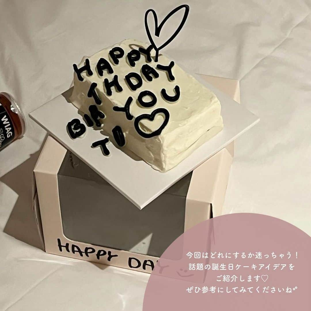 SUCLEさんのインスタグラム写真 - (SUCLEInstagram)「みんなはどのケーキが気になる？🎂コメントで教えてね𓂃 ⋰⋰ #誕生日ケーキアイデア 7選  今回はどれにするか迷っちゃう！誕生日ケーキアイデアを紹介します🫶🏻ᐝ ぜひ参考にしてみてくださいね🪄  表紙 @xxayapink  2枚目 @97_sena  3枚目 @cafe_may6th  4枚目 @melty_do0  5枚目 @__nnnaho  6枚目 @homeke.love  7枚目 @97_sena  8枚目 @xxayapink  9枚目 @milkyanne.27  - - - SucleではTikTokやTwitterも更新中！ インスタには載せていない動画もオリジナルで制作しています🥣ᐝ ぜひチェックしてみてくださいね🌛´-  #リボンケーキ #立体ケーキ #ゼリーケーキ #クロッフルケーキ」10月12日 20時00分 - sucle_