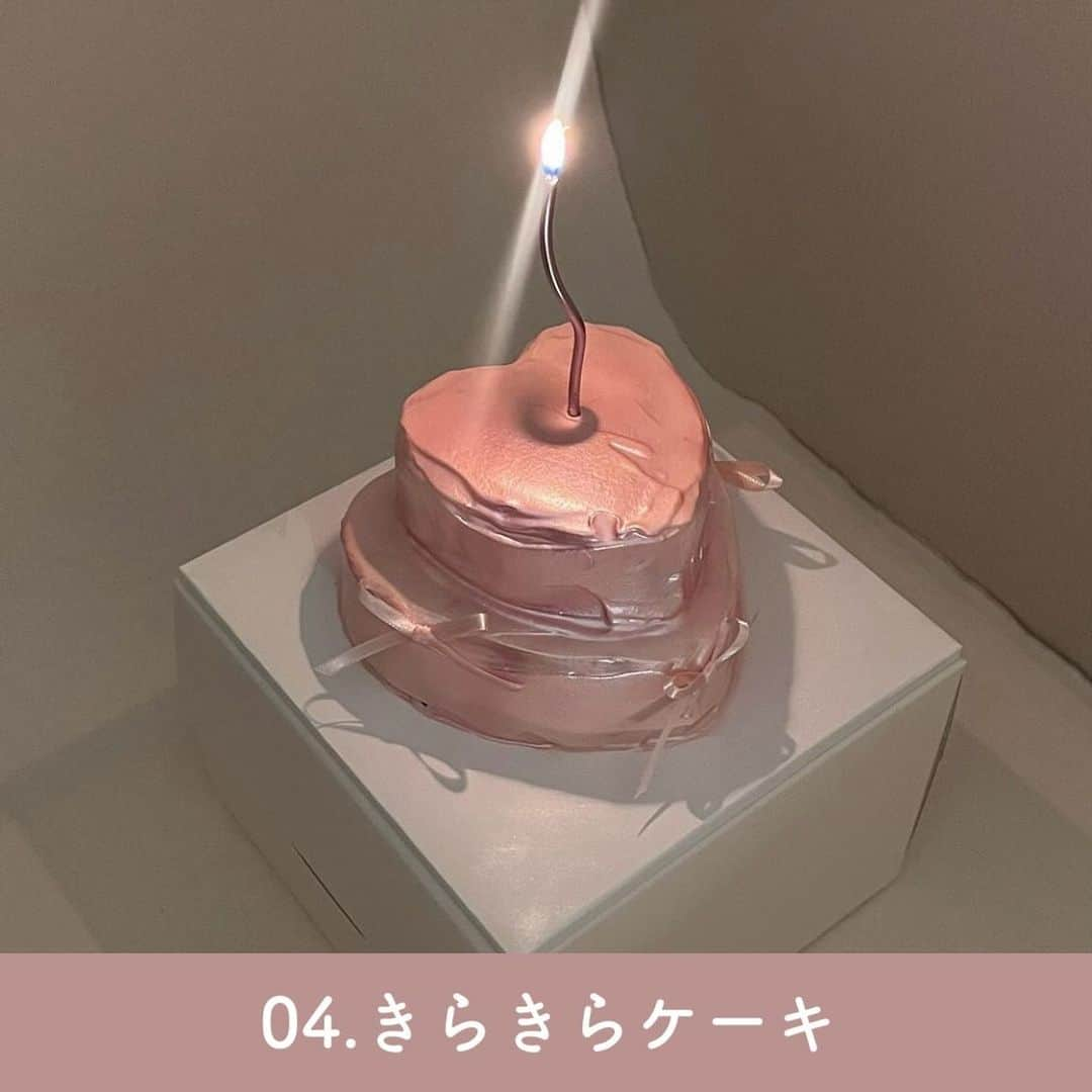 SUCLEさんのインスタグラム写真 - (SUCLEInstagram)「みんなはどのケーキが気になる？🎂コメントで教えてね𓂃 ⋰⋰ #誕生日ケーキアイデア 7選  今回はどれにするか迷っちゃう！誕生日ケーキアイデアを紹介します🫶🏻ᐝ ぜひ参考にしてみてくださいね🪄  表紙 @xxayapink  2枚目 @97_sena  3枚目 @cafe_may6th  4枚目 @melty_do0  5枚目 @__nnnaho  6枚目 @homeke.love  7枚目 @97_sena  8枚目 @xxayapink  9枚目 @milkyanne.27  - - - SucleではTikTokやTwitterも更新中！ インスタには載せていない動画もオリジナルで制作しています🥣ᐝ ぜひチェックしてみてくださいね🌛´-  #リボンケーキ #立体ケーキ #ゼリーケーキ #クロッフルケーキ」10月12日 20時00分 - sucle_