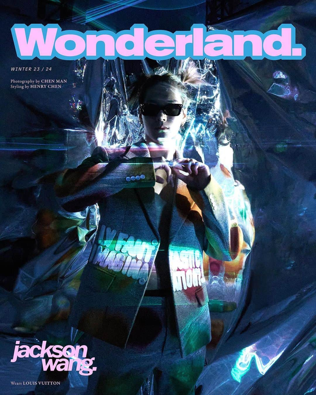 ジャクソンさんのインスタグラム写真 - (ジャクソンInstagram)「Wonderland. CN Oct. 2023 & UK Winter 23/24 Issue Cover . @wonderland.china @wonderland . #JacksonWangXWonderland #MAGICMAN2 #TEAMWANGrecords @teamwang」10月12日 19時06分 - jacksonwang852g7