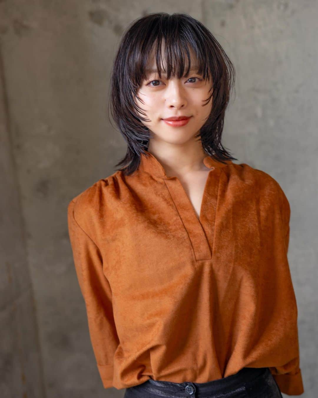 伊藤寧々のインスタグラム：「ㅤㅤㅤㅤㅤㅤㅤㅤㅤㅤㅤㅤㅤ 新しいヘアお気に入り💇‍♀️✨✨ ㅤㅤㅤㅤㅤㅤㅤㅤㅤㅤㅤㅤㅤ #ウルフカット」