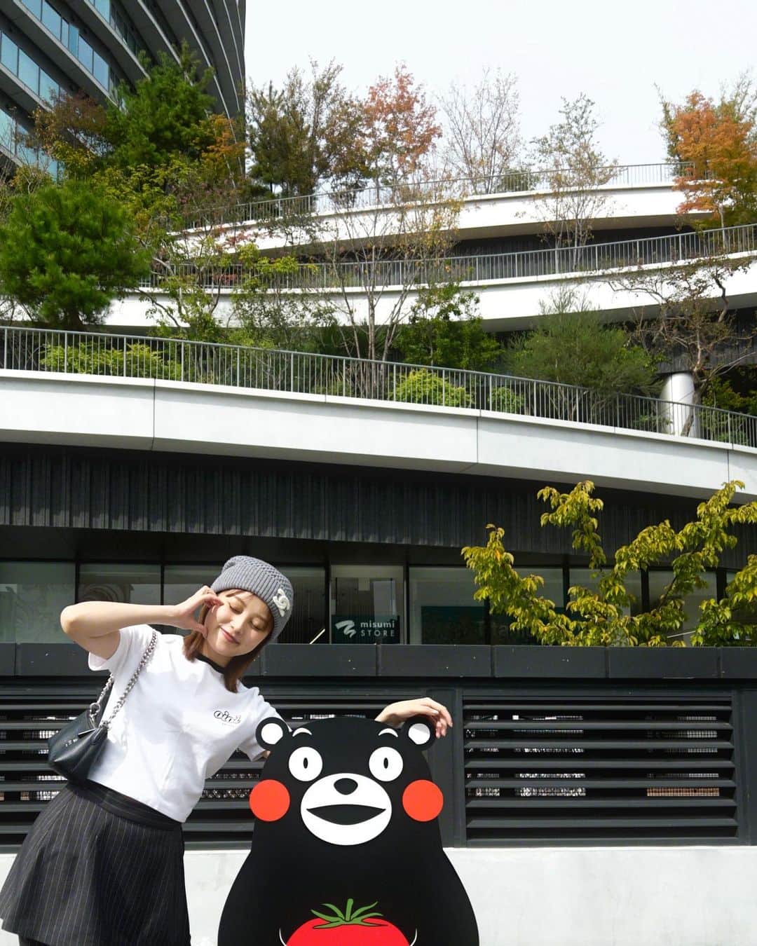 福山絢水さんのインスタグラム写真 - (福山絢水Instagram)「少しだけ熊本に帰ってました🐻‍❄️🖤  動物と自然で癒された~ 良いとこだ~」10月12日 19時40分 - aya__m02