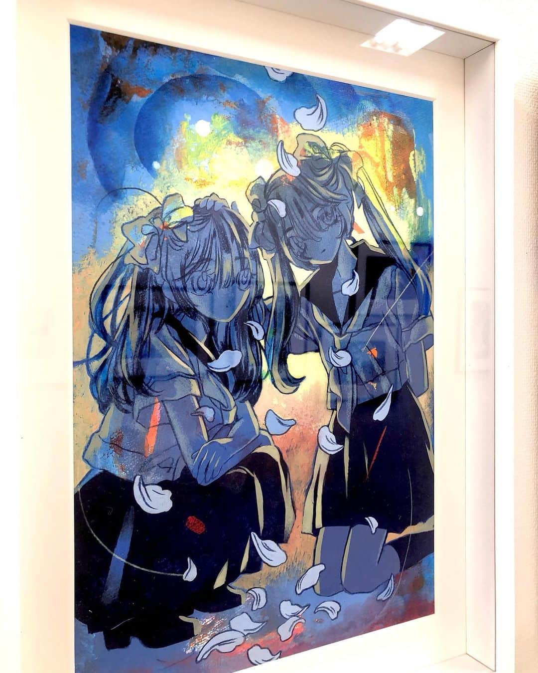 大槻香奈のインスタグラム：「「陽だまりに集う・東京展」明日から‼️在廊いたします。どうぞよろしくお願い申し上げます🙇‍♀️✨  於:神保町画廊  10月13日(金)～22日(日)  13時～19時 会期中無休   https://jinbochogarou.com/  【参加作家】  🍃池田はるか  🍃大槻香奈  🍃近未来 🍃七菜乃  🍃村田兼一 🍃TEACHA(紅茶、ハーブティー専門店)」