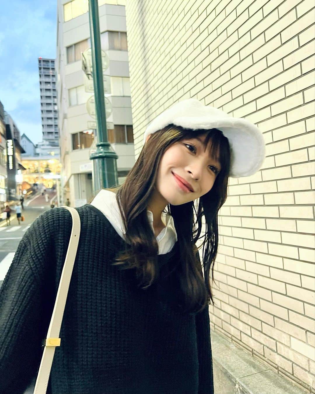 中川紅葉さんのインスタグラム写真 - (中川紅葉Instagram)「母にキノコって言われた帽子🍄⛄️  #くれはふく」10月12日 19時56分 - kureha_nakagawa