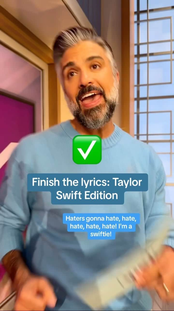 ハイメ・カミールのインスタグラム：「@amandakloots and @jaimecamil take on the finish the lyric challenge with Taylor Swift songs! #finishthelyric #taylorswift #musicchallenge」