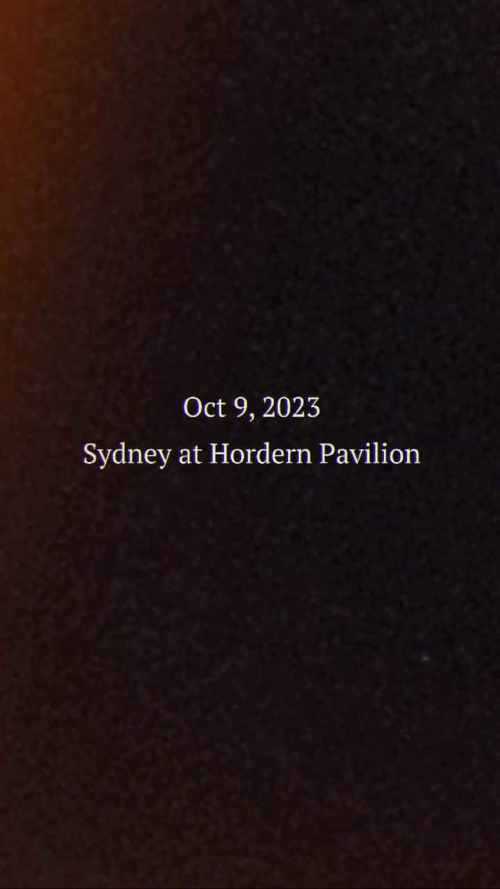 RADWIMPSのインスタグラム：「October 9, 2023 Sydney at Hordern Pavilion #RAD_AUSTRALIANtour2023」