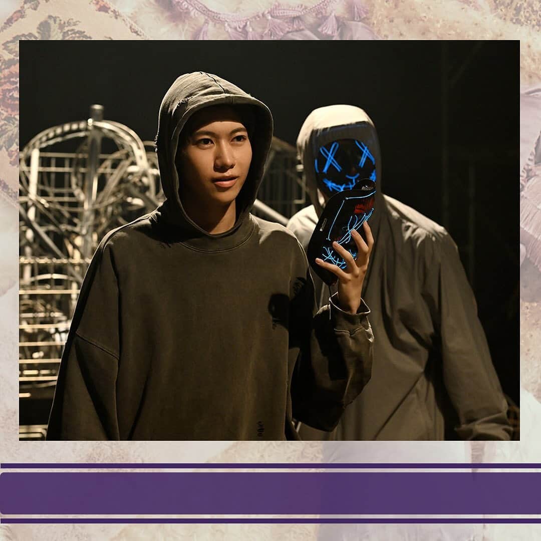 夫婦が壊れるときのインスタグラム：「. 夜行狩りを率いる黒瀬🎭  恐ろしい仮面の下の素顔とは 彼が夜行を狩る目的は…… 悪者か、それとも！？  【金曜ドラマDEEP】 #秘密を持った少年たち 🤫 第2話は 10月13日(金)24時30分放送👁️  TVer、Huluでは 毎週金曜深夜配信🎸  #大東立樹 #龍宮城 #大原優乃 #大谷亮平 #秘密少年」