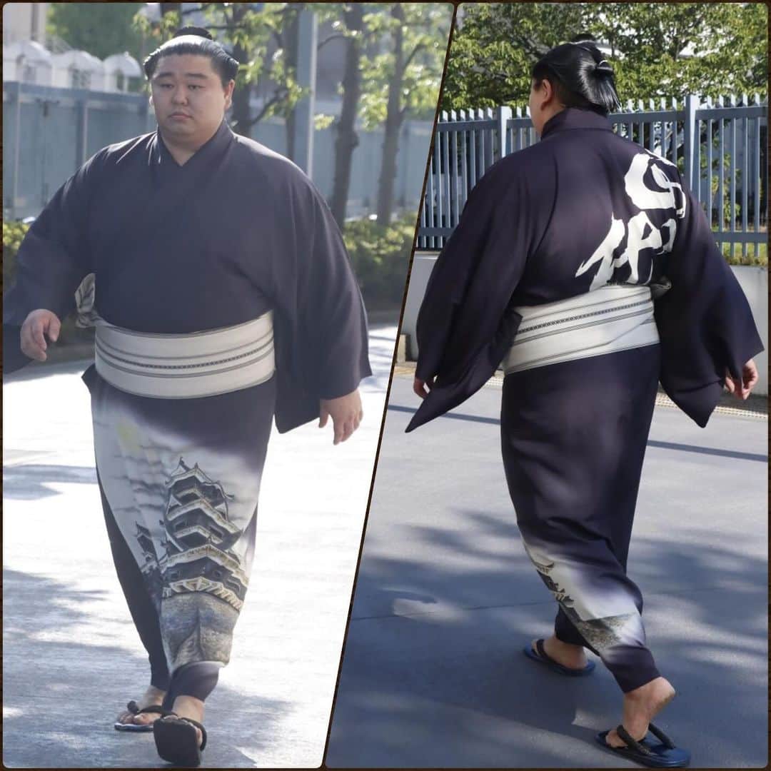 日本相撲協会さんのインスタグラム写真 - (日本相撲協会Instagram)「大相撲九月場所　着物紹介　場所入り　その4  着物で颯爽と歩く姿。 各々のこだわりが詰まった着物。 見ているとたくさんの発見があります。  背中の模様も合わせて、総勢64名分をお届け。 巡業でもたくさんの着物が見られる機会があります。 ぜひチェックしてみてください！  @sumokyokai #sumo #相撲 #和服 #着物 #japan  #翔猿 #玉正鳳 #貴健斗 #隆の勝 #東龍 #千代丸 #正代 #東白龍 #北の若 #琴ノ若」10月12日 12時49分 - sumokyokai