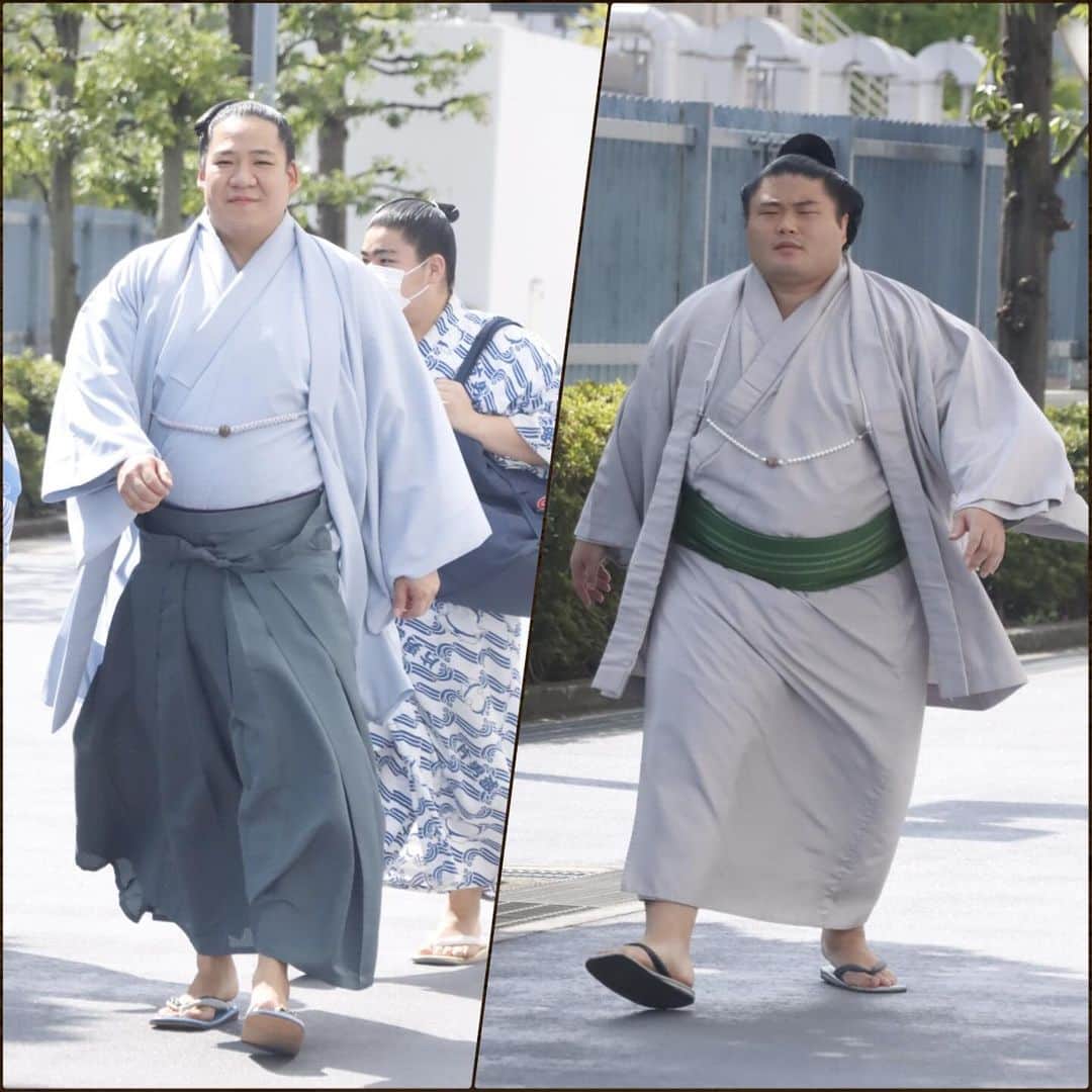 日本相撲協会さんのインスタグラム写真 - (日本相撲協会Instagram)「大相撲九月場所　着物紹介　場所入り　その4  着物で颯爽と歩く姿。 各々のこだわりが詰まった着物。 見ているとたくさんの発見があります。  背中の模様も合わせて、総勢64名分をお届け。 巡業でもたくさんの着物が見られる機会があります。 ぜひチェックしてみてください！  @sumokyokai #sumo #相撲 #和服 #着物 #japan  #翔猿 #玉正鳳 #貴健斗 #隆の勝 #東龍 #千代丸 #正代 #東白龍 #北の若 #琴ノ若」10月12日 12時49分 - sumokyokai
