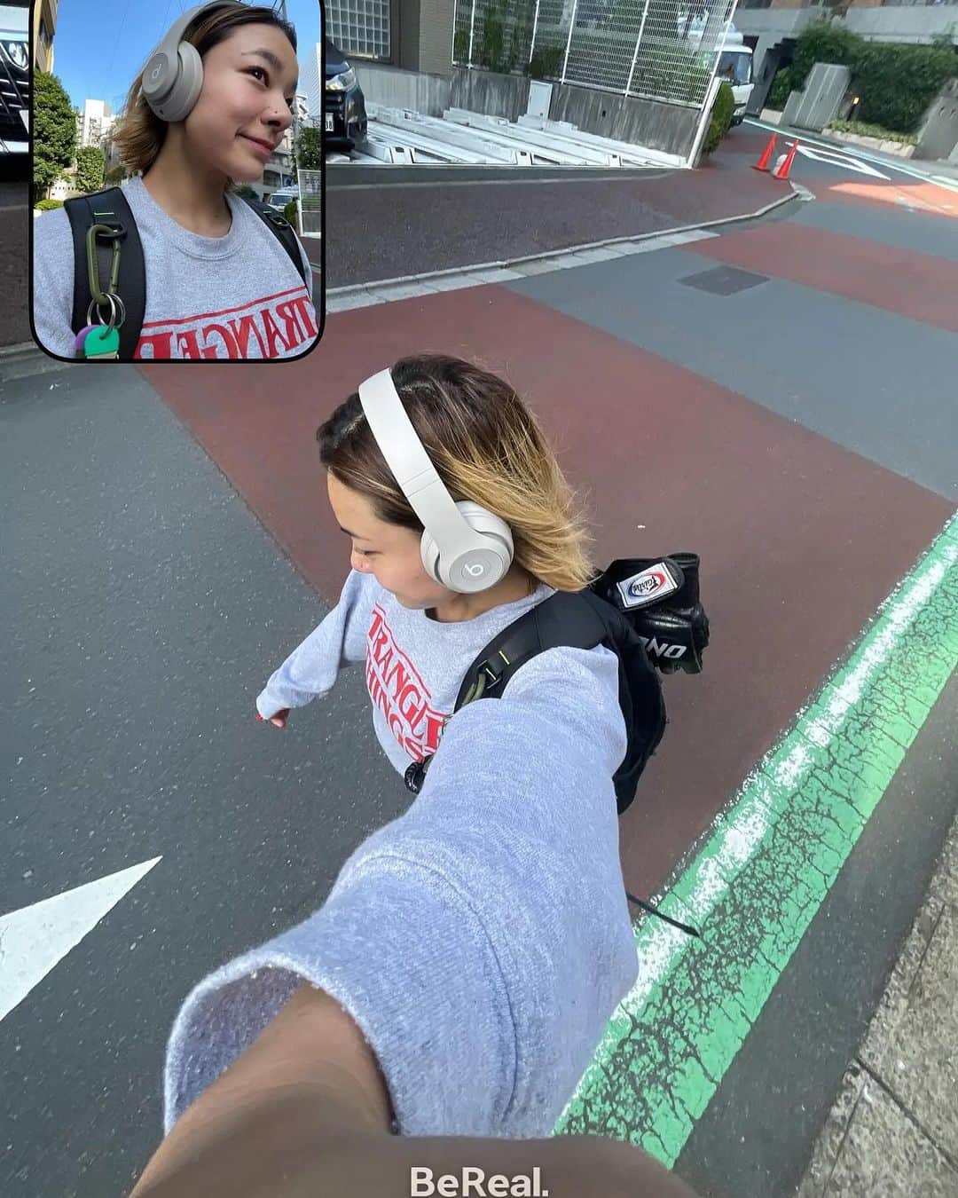 のインスタグラム：「. . what's up guys!!🕊️ My mind and life are stable🙏🏻🩷 You just have to live like this.Thank you, everyone. When you're ready, go into battle Are you all ready?😈 . HAPPY MY LIFE!!!🍀:) . .」