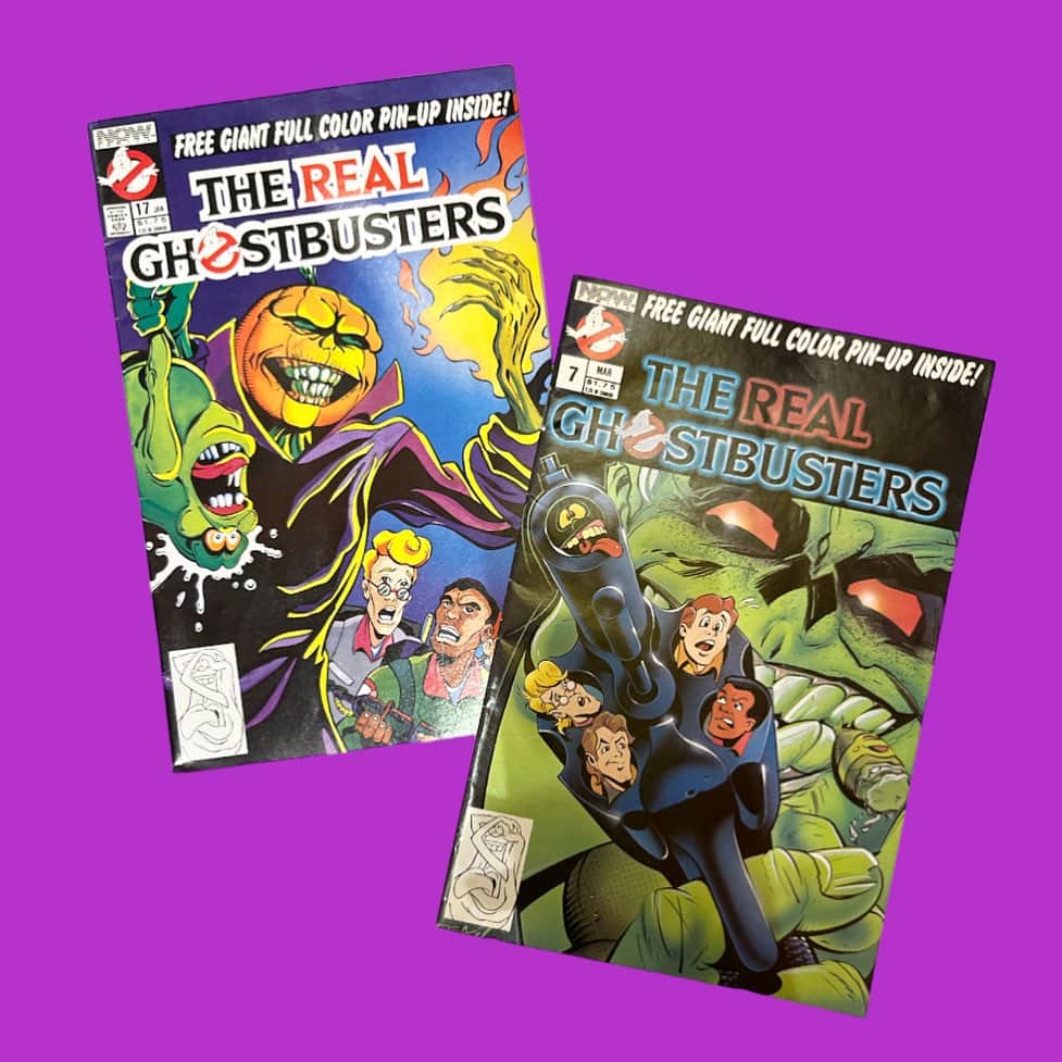 おもちゃやSPIRALのインスタグラム：「1988年 Vintage GHOST BUSTERS COMIC 入荷しました🎃👻💀」