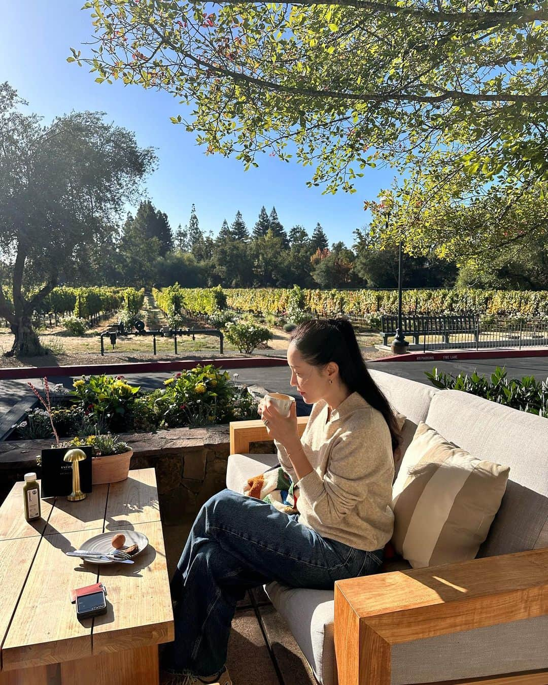 オム・ジウォンさんのインスタグラム写真 - (オム・ジウォンInstagram)「#napavalley  #yountville」10月12日 14時23分 - umjeewon