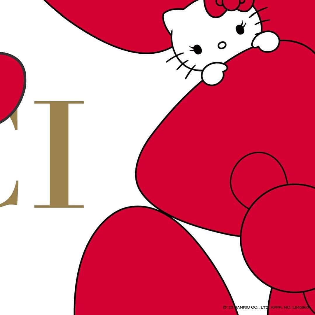 のインスタグラム：「ハローキティ× HACCI coming soon...  #HELLOKITTYxHACCI #ハローキティコラボ」