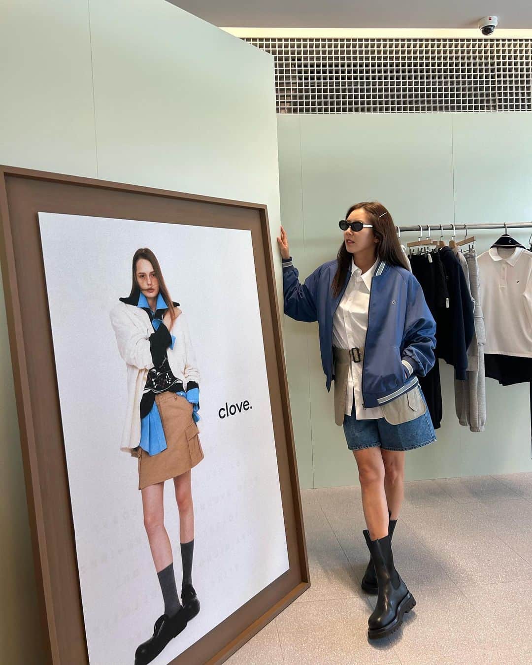 ソン・ダムビのインスタグラム：「역시 이쁘지🤞🏻🤘🏻❤️ 고생했어 주현아🤞🏻😆  @juhyun1023 @cloveclub」