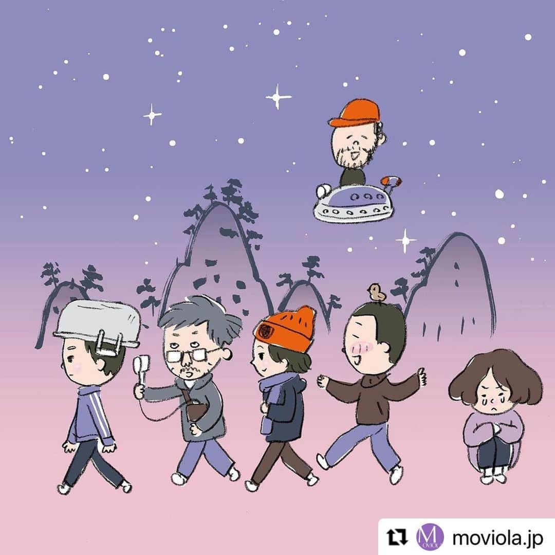 朝倉世界一さんのインスタグラム写真 - (朝倉世界一Instagram)「イラスト描きました👽  Repost  @moviola.jp  ・・・ * 🛸⚡️まんが家 #朝倉世界一 さんから描き下ろしイラスト受信中⚡️🛸  明日10/13公開『宇宙探索編集部』。 『#デボネア・ドライブ』『#地獄のサラミちゃん』など多数手がける朝倉世界一 さんが、中国西部へと向かう編集長たちの旅の１シーンを再現🖼  ぜひ映画と見比べてください🔎 moviola.jp/uchutansaku/  #漫画好きな人と繋がりたい #漫画 #イラスト #イラスト好きな人と繋がりたい  #宇宙探索编辑部 #UFO #宇宙人」10月12日 14時33分 - askura1