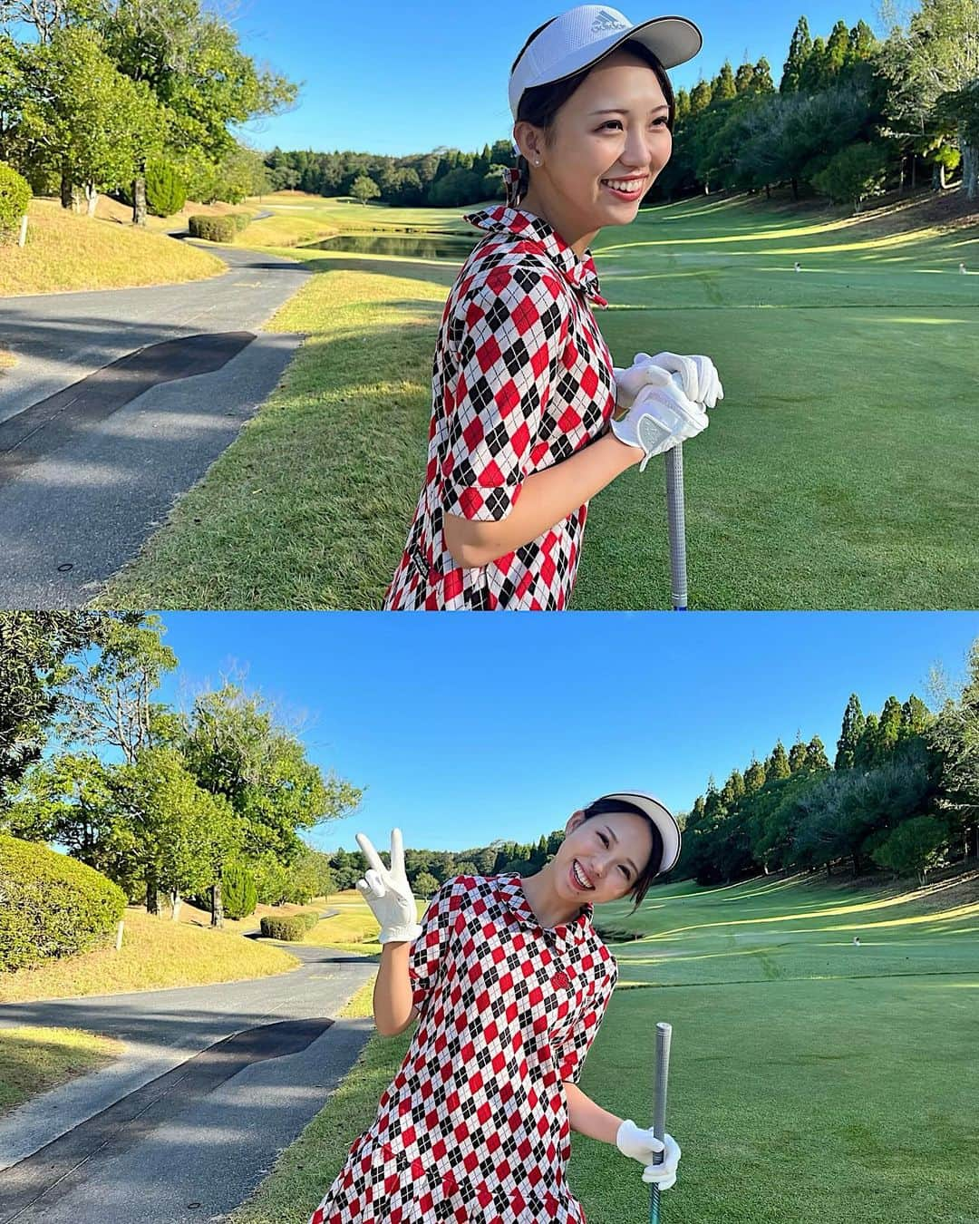 澤田桃佳さんのインスタグラム写真 - (澤田桃佳Instagram)「ついに、！コースデビューしてきたよ〜🏌️‍♀️☁️  めちゃくちゃ最高のお天気とロケーションの中、楽しく18ホール無事完走できました！！！」10月12日 20時19分 - sawadamomoka