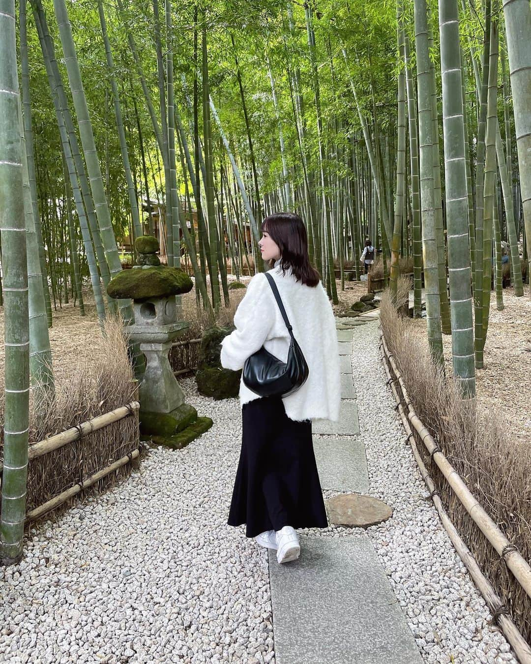 橋本紗奈さんのインスタグラム写真 - (橋本紗奈Instagram)「Bamboo🎋  tops @wclosetwearsinc  skirt @gu_for_all_  bag @uniqlo_jp  sneaker @nike   #japan #japantravel #japantrip #japanlife #japanlife #japanfood #japanphoto #kamakura #asiagirl #asiatravel #kamakurajapan #bamboo #鎌倉 #報国寺 #モデル #撮影モデル #ヘアカラー #ootd」10月12日 20時13分 - hashimoto_sana