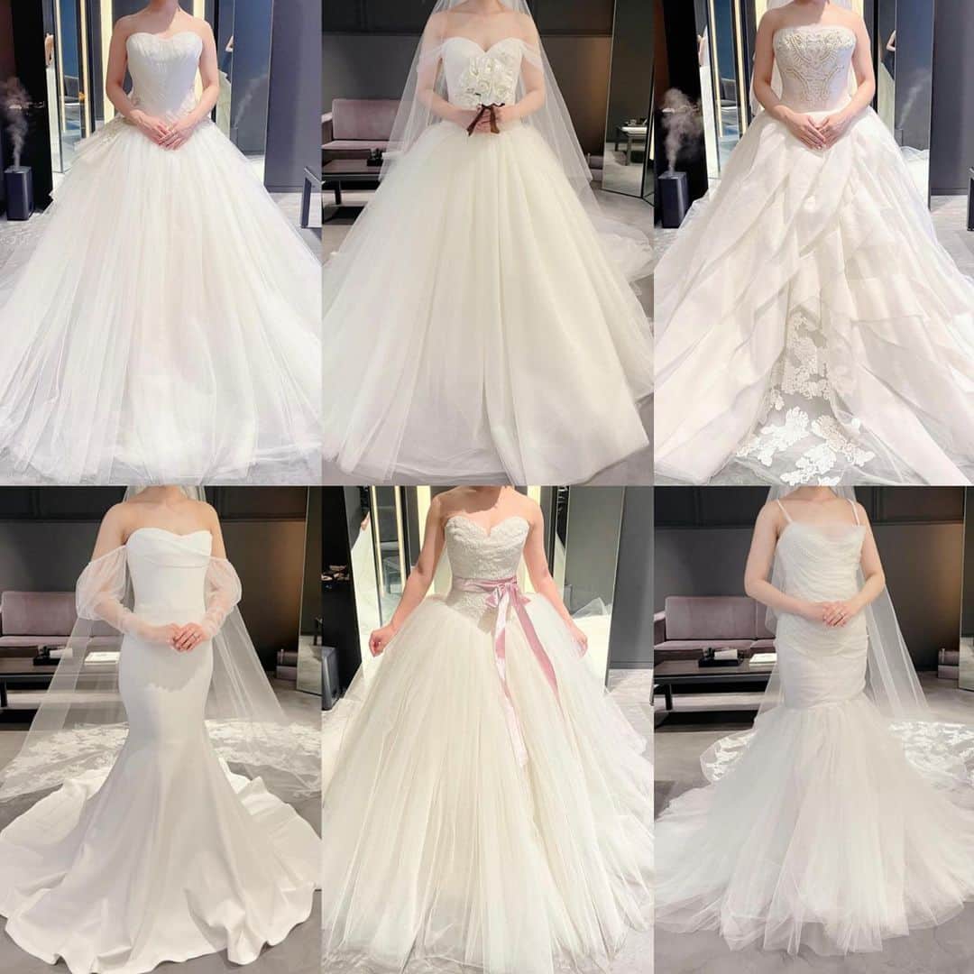 Choole 業界初、オンライン結婚式準備サービスさんのインスタグラム写真 - (Choole 業界初、オンライン結婚式準備サービスInstagram)「【#ヴェラウォン】 #VERAWANG #インポートドレス  こんばんは！トキハナ編集部です✨ - - - - 今回は花嫁の憧れブランド💜 『VERAWANGドレス6選』をご紹介👗 - - - - Photo by @nnm_wd @eri_kuma3  - - - - ——————————————————  ⚜️トキハナInstagramとは？ ・結婚式準備に役立つ情報を毎日投稿♡ ・まだ結婚式場が決まっていない花嫁さまへ🌸 ドレス試着・パーソナルカラー診断イベントなど定期開催中👗🌈 ・お見逃しのないよう @tokihana_weddingからフォローください✨  ⚜️トキハナって？ LINEで式場探し使いやすさNo.1✨ 『結婚式場見学予約サイト👰🏻‍♀️』  🕊トキハナの特徴🕊 ・持ち込みOKの式場掲載数No.1(自社調べ)👑 ・即決不要で、最大割引が貰える💰 ・自分たちの費用が見学前にわかるから安心💛 ・LINEでいつでも元プランナーに相談できる💡 ・カンタン診断で好みの式場が見つけられる💖 ・ドレス最大50%オフクーポンもget👗 登録はID検索orQRコードから▼ ID:@608xvfyd  ————————————————— #ドレ試着#ドレス迷子#ドレス選び#カラードレス#インポートドレスブランド#プレ花嫁#卒花嫁#トキハナ」10月12日 20時16分 - tokihana_wedding