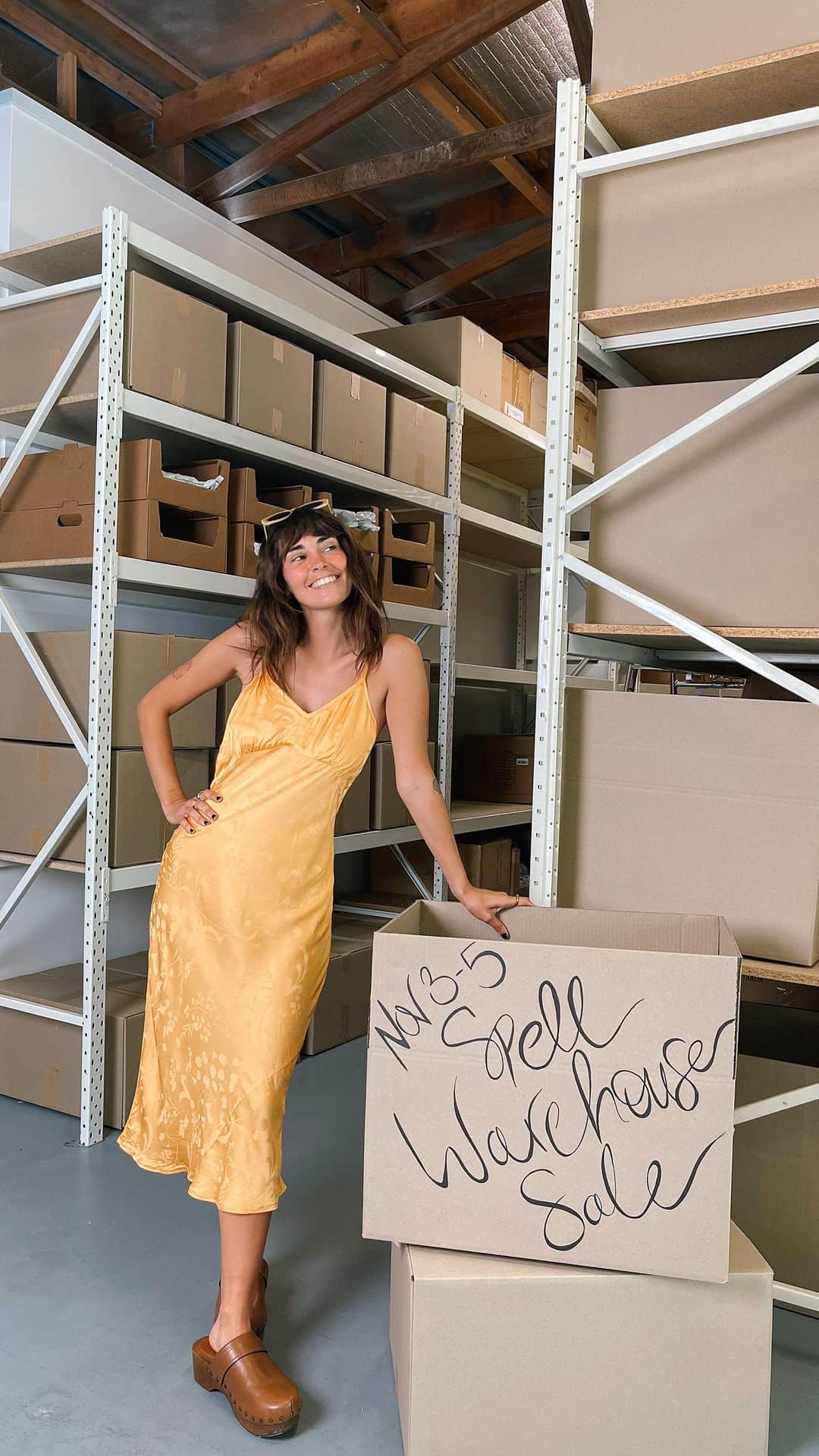 SPELLのインスタグラム：「Who’s penciled our Warehouse Sale into their calendar? 🗓️ we’ll be seeing you at the John Reid Pavilion, Brisbane from Nov 3 - 5… 📦   #warehousesale #samplesale #brisbane」