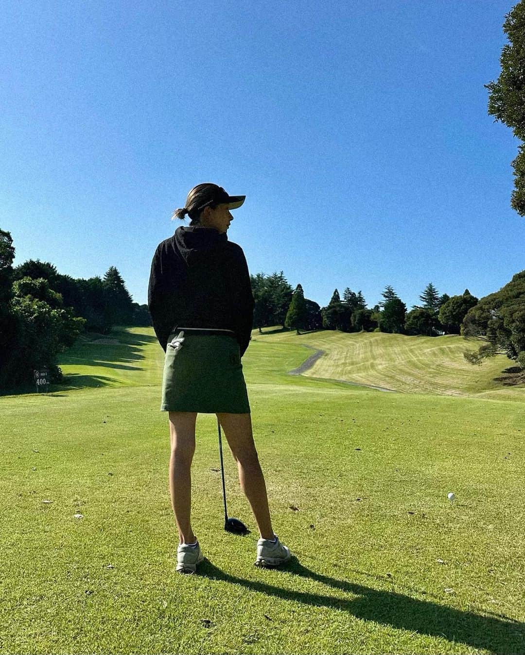 藤田美里さんのインスタグラム写真 - (藤田美里Instagram)「. . 🖤💚  #golf #golfer #ゴルフ #ゴルフ女子」10月12日 15時22分 - misato.1996