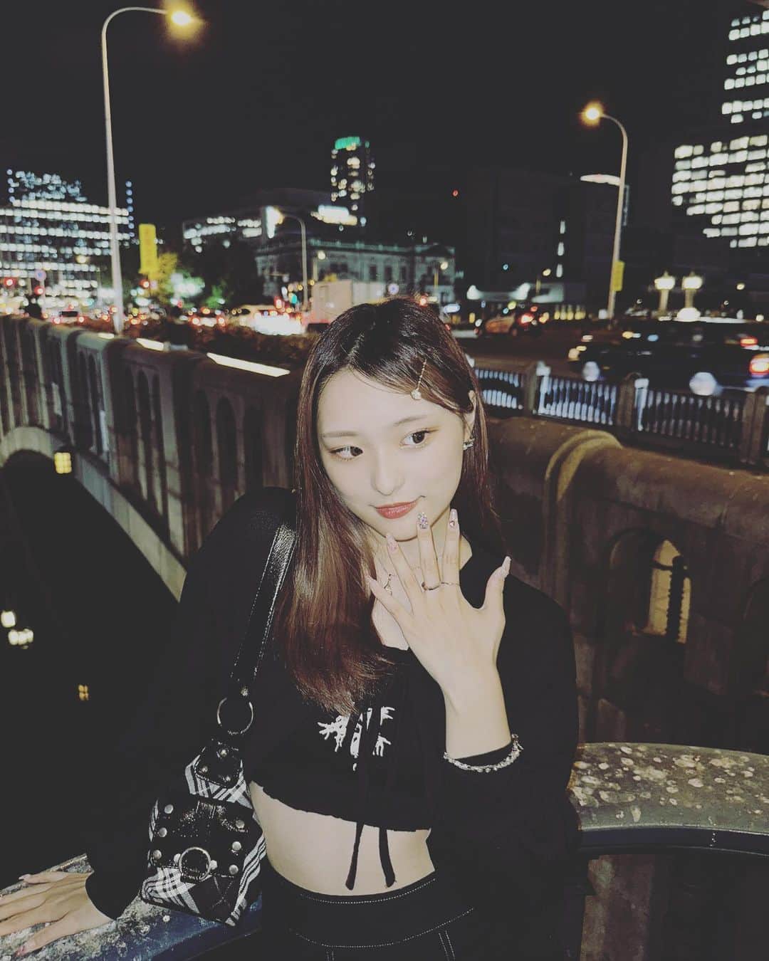 宇田川桜夢のインスタグラム：「🌃💖」