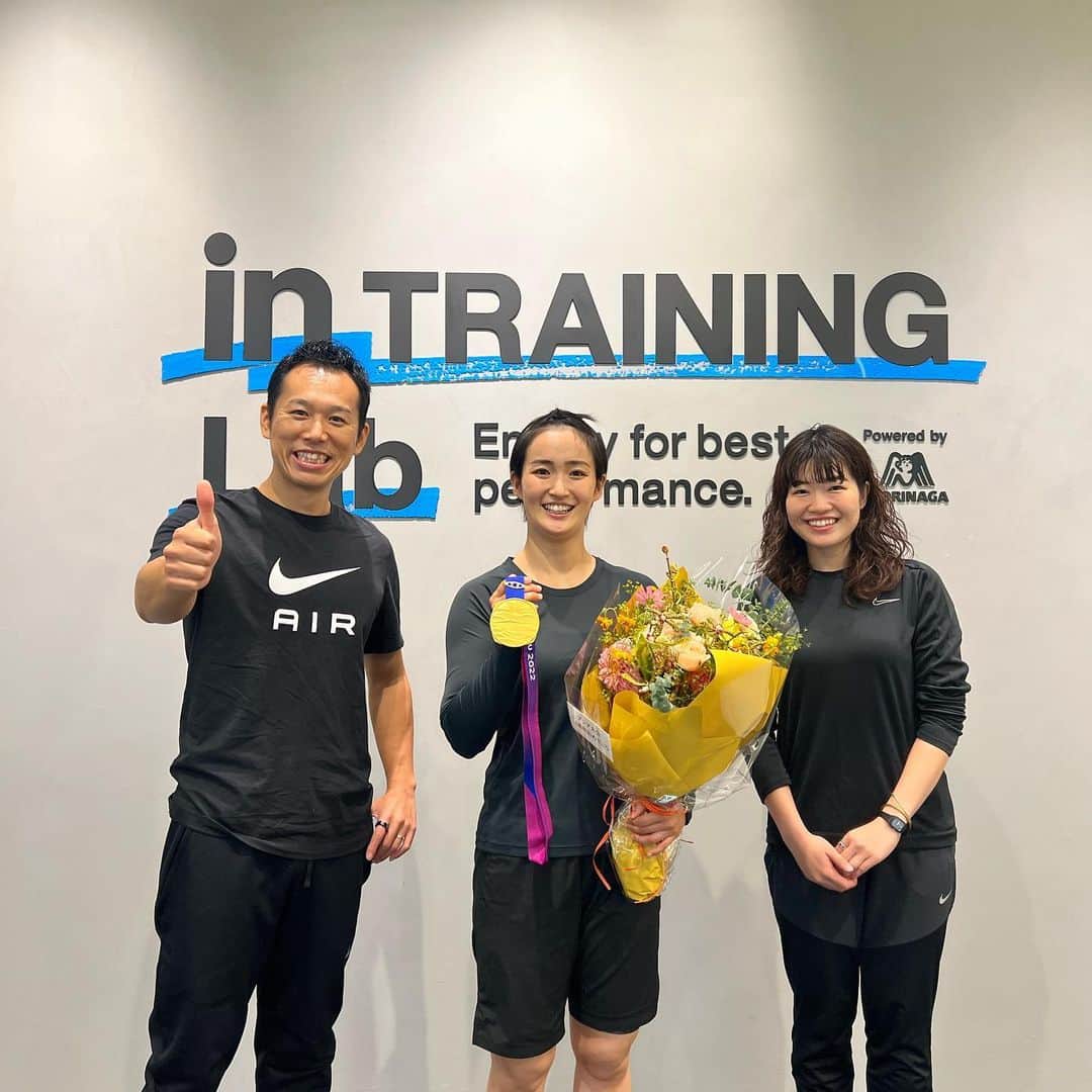 清水希容のインスタグラム：「いつもサポートありがとうございます✨ #森永製菓inトレーニングラボ#inゼリー#PR #thankyou」