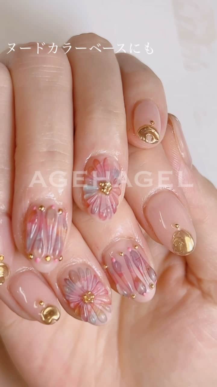 agehaのインスタグラム：「可愛いしか出ません😍 #agehaインクリキッド  1.3.6.7番 リクエスト連続です❤️  ベースカラー opti color2-06 インクリキッド 1.3.6.7番使用 agehaマットトップ agehaトップジェル  明日は @tat.chiba 千葉店にて 1本体験デモ❤️ 前回ご迷惑をおかけしましたが、 明日は体調万全で伺います❤️  ご予約ありがとうございます❤️  ◉10月20日（金）TAT神戸 1本体験デモ ◉11月2日（木）TAT仙台　1本体験デモ ◉12月初旬　TAT沖縄　coming soon ◉12月初旬　TAT名古屋 coming soon ◉12月中旬　ネイルラボ原宿 クリスマスパーティー coming soon...  ＊＊＊＊＊＊＊＊＊＊＊＊＊＊＊＊ #agehaオフィシャルアンバサダー 10月15日締め切りとなります❤️ たくさんの応募ありがとうございます😊 #agehaオフィシャルアンバサダー応募  ↑こちらのタグを付けて 応募お待ちしてます^_^♡ #agehagel」