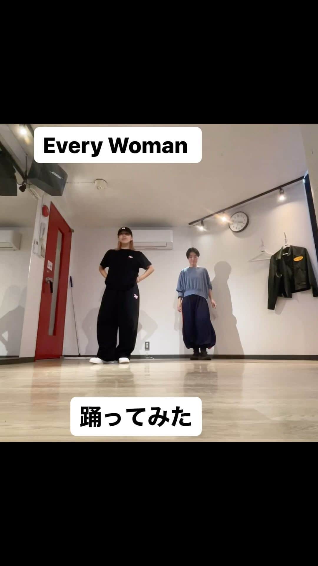 のインスタグラム：「・ #ダンスはじめました  安室ちゃん 大好きな曲 Every Woman  踊ってみた  @marimokanno  先生 のオリジナル振り付け  イントロからテンション上がりまくる  サビに向けてのyayayayaあがるーーーー  振り付けついていくの必死ーーーーー けど楽しーーーーー  スニーカーでも足もつれるのに  ピンヒールで踊る安室ちゃん異次元ーーーー」