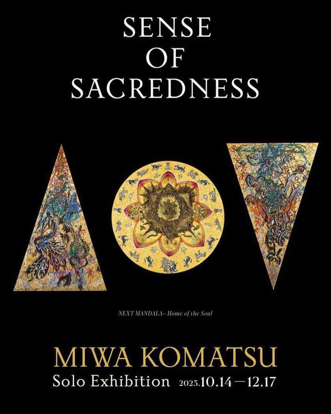 小松美羽さんのインスタグラム写真 - (小松美羽Instagram)「【Solo Exhibition 10.14 - 12.17】 SENSE OF SACREDNESS Curated by Tan Siuli」10月12日 16時54分 - miwakomatsu_official