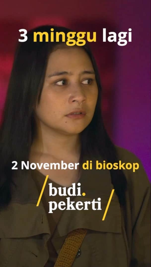 Prilly Latuconsinaのインスタグラム：「3 minggu lagi!!!  Gak sabar mau kalian nonton @filmbudipekerti sebuah film yang sangat sangat menyentuh hati aku dari banyak sisi.   Tunggu kami 2 November 2023 di Bioskop! #BudiPekerti」