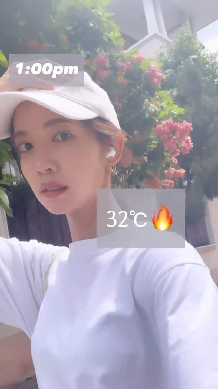 𝐴𝑁𝑁𝐴のインスタグラム：「タイ生活4日目🇹🇭❤️暑くて最高 #bangkoklife #thailand #japanesemodel #shortvlog」