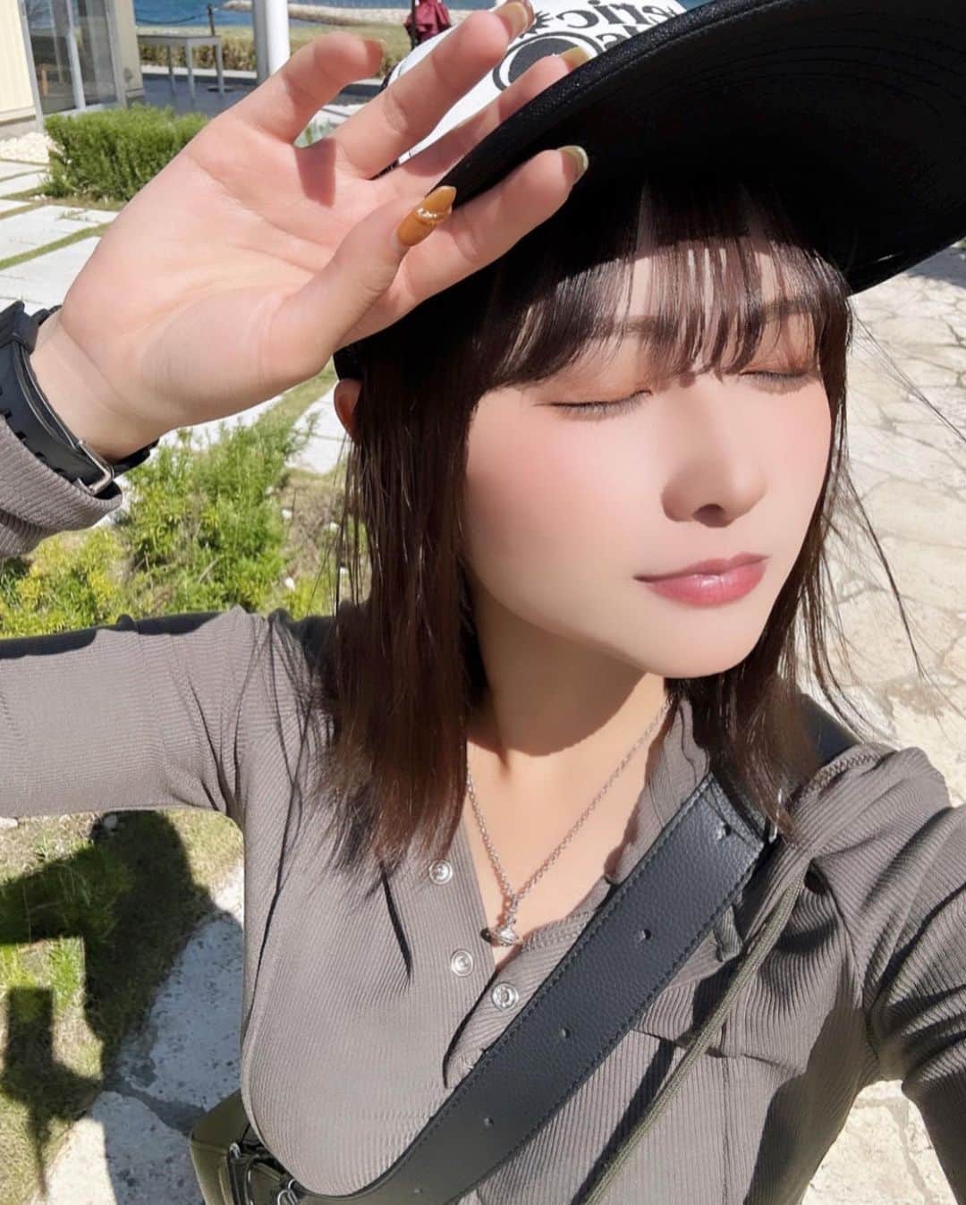 鈴瀬まりあのインスタグラム：「海どぅわぁあい好き🏝️🔆」