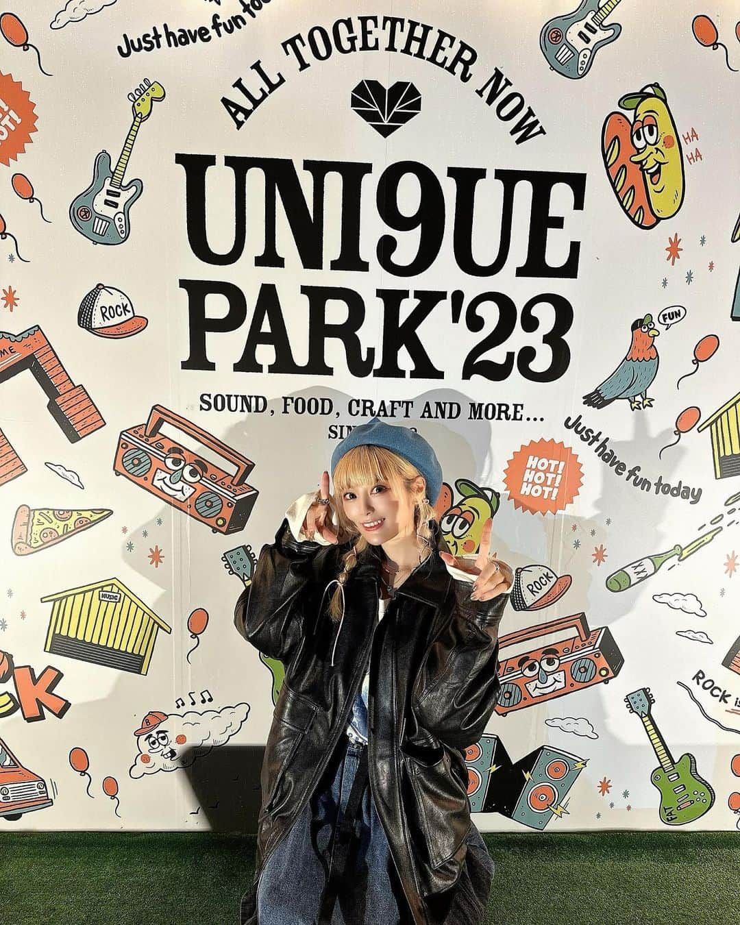 美木優希奈のインスタグラム：「・ UNI9UE PARKの ZUBA⭐︎FES STAGEに出演しましたー！！  niko and… さんプロデュースフェス！！  全身niko and… コーデ！！  コーデ写真はまたアップするね❣️  楽しかったー！！ ありがとうございました✨  次はメインステージで歌えるように頑張るぞー❤️‍🔥  いろんなアーティストさんも見れてめちゃ勉強になった！！  ・  #uni9uepark  #uni9uepark23  #nikoand  #nikoandtokyo  #zubafes  #ニコアンド  #ニコアンドトーキョー  #ニコアンドコーデ  #フェスコーデ  #フェスファッション  #フェス好きな人と繋がりたい」