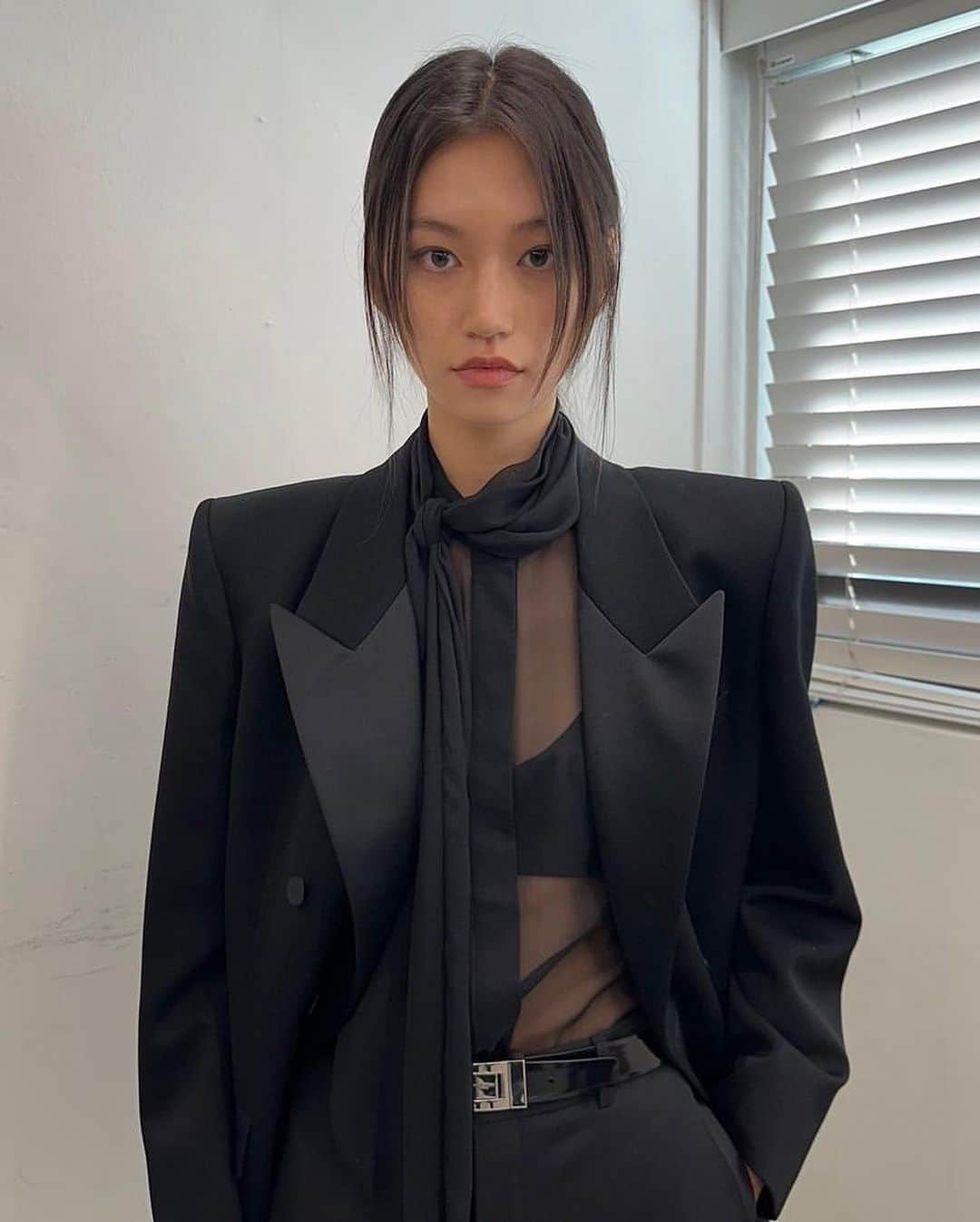 キム・ドヨンさんのインスタグラム写真 - (キム・ドヨンInstagram)「Doyeon at YSL Men Store Opening Event🖤」10月12日 18時21分 - weme.doyeon