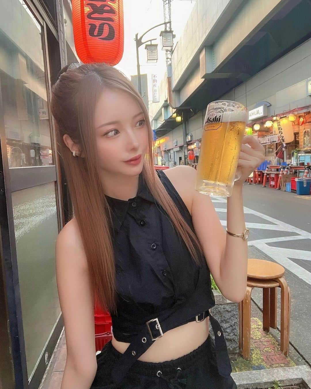 のインスタグラム：「焼き鳥とビールは最高なんよ🍺  #焼き鳥 #ビール #お酒好きな人と繋がりたい #時差投稿」